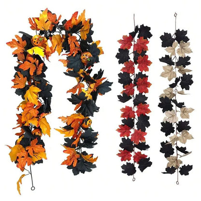 Lot de 3 Guirlandes de Feuilles d'Erable | Artiflora 3pcs
