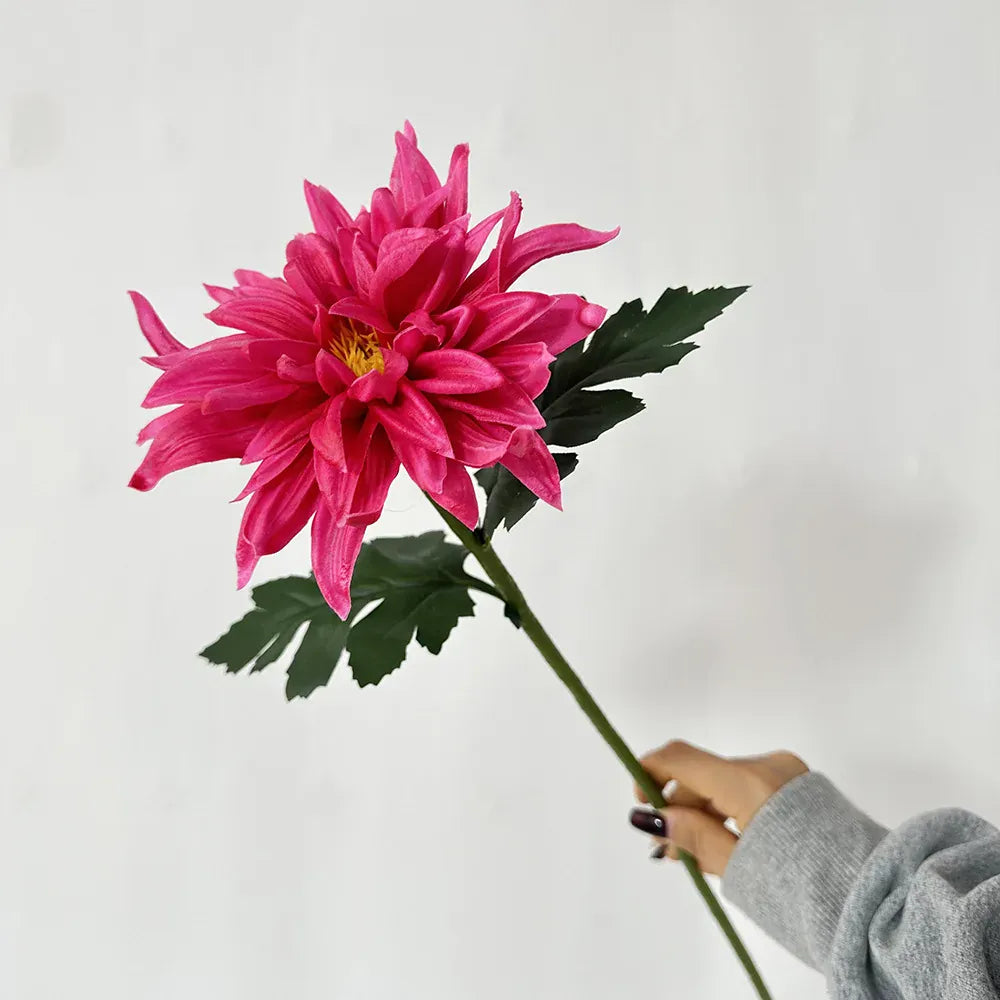 Lot de 5 Dahlia Artificielle | Artiflora Magenta