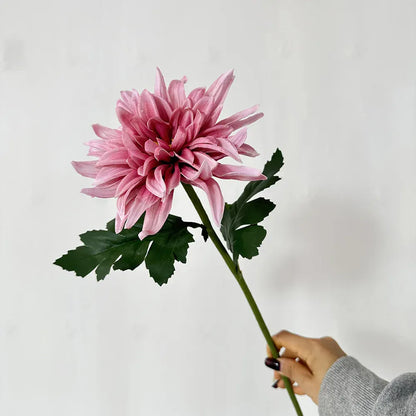 Lot de 5 Dahlia Artificielle | Artiflora Rose Foncé