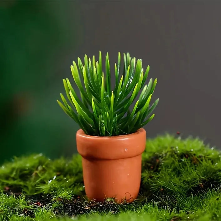 Lot de 5 Mini plantes artificielles | Artiflora 5pcs