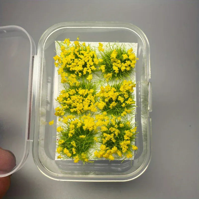 Lot de 6 fleurs artificielles | Artiflora Yellow
