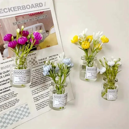 Lot de 8 mini fleurs artificielles | Artiflora