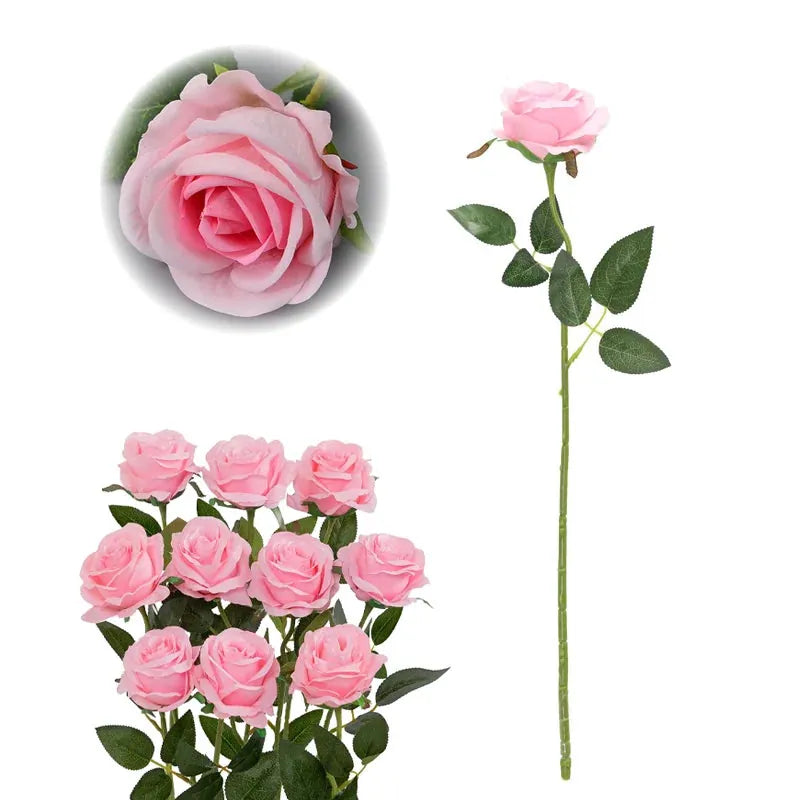 Lot de Roses Artificielles | Artiflora Rose / 12PCS