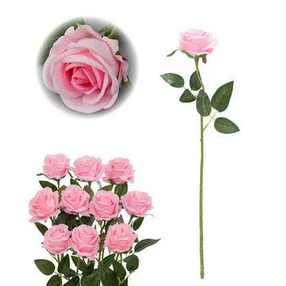 Lot de Roses Artificielles | Artiflora Rose / 12PCS