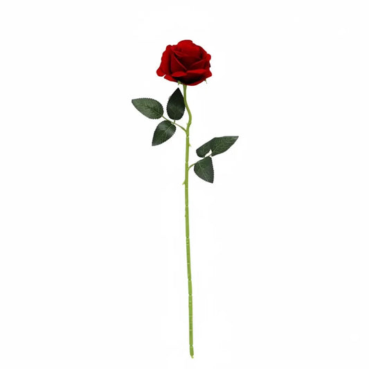 Lot de Roses Artificielles | Artiflora Rouge Sombre / 12PCS