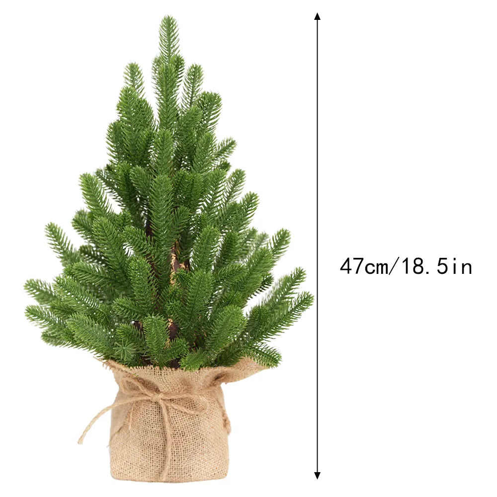 Mini Sapin de Noël Artificiel Vert - L