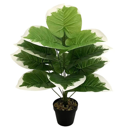 Monstera artificiel Blanc 60 cm