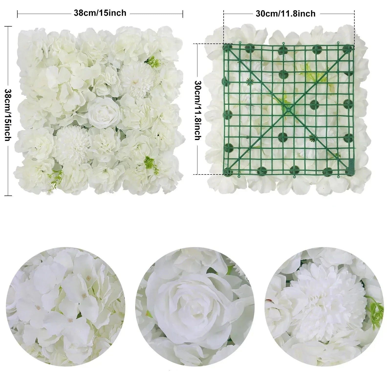 Mur de Fleurs Artificielles | Artiflora