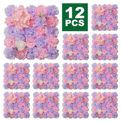 Mur de Fleurs Artificielles | Artiflora Rose