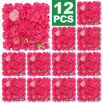 Mur de Fleurs Artificielles | Artiflora Rouge Passion