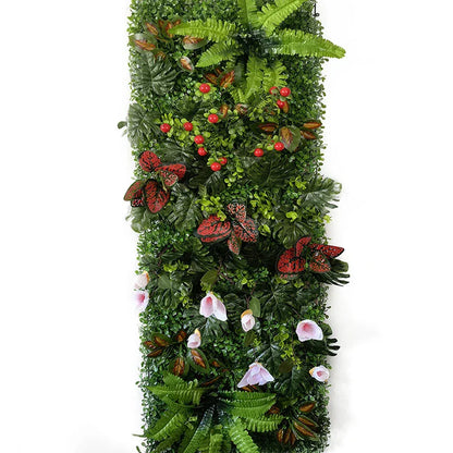 Mur de Verdure Artificielle - Baie