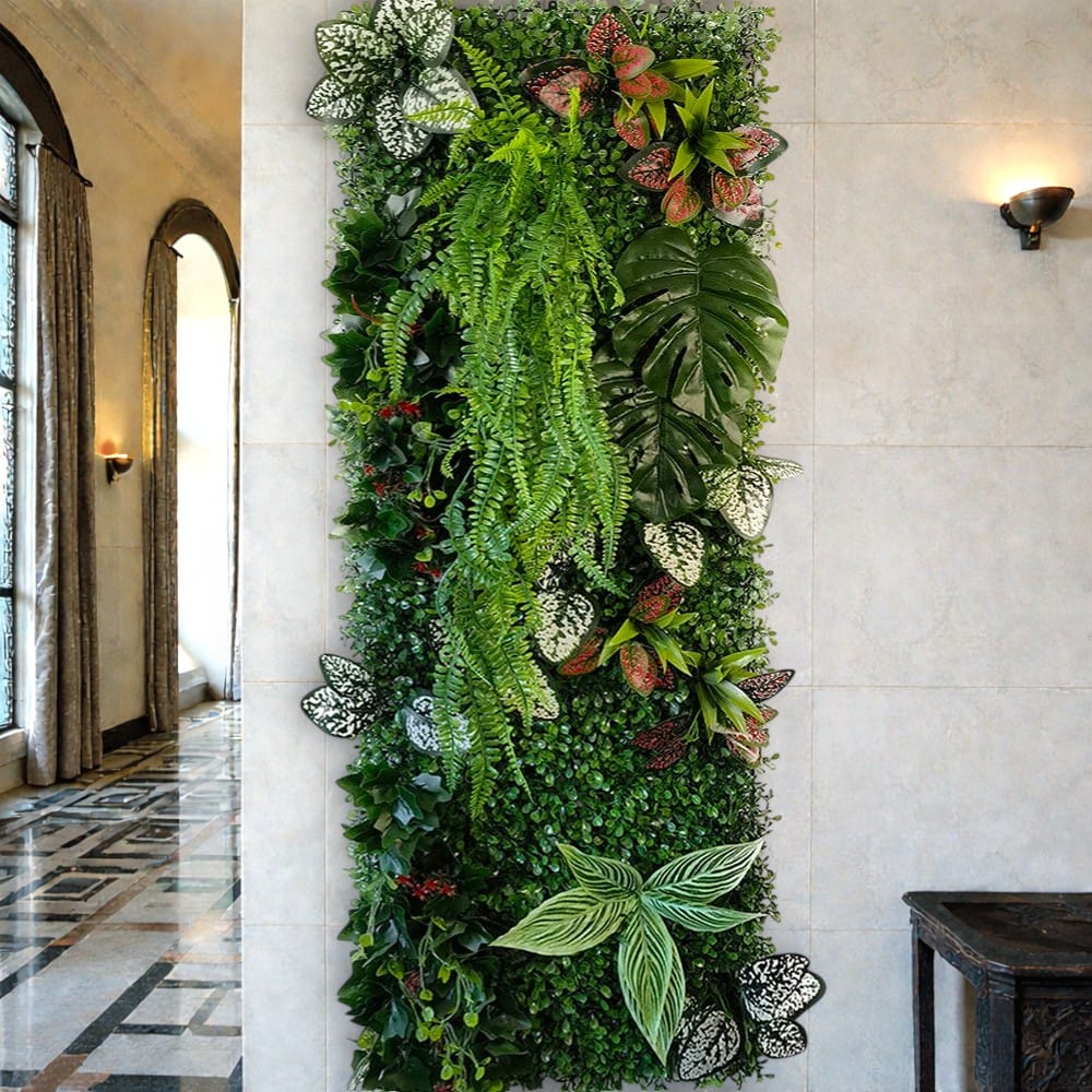 Mur de Verdure Artificielle - Lierre