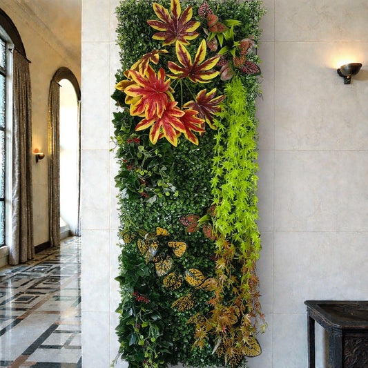 Mur de Verdure Artificielle - Succulente