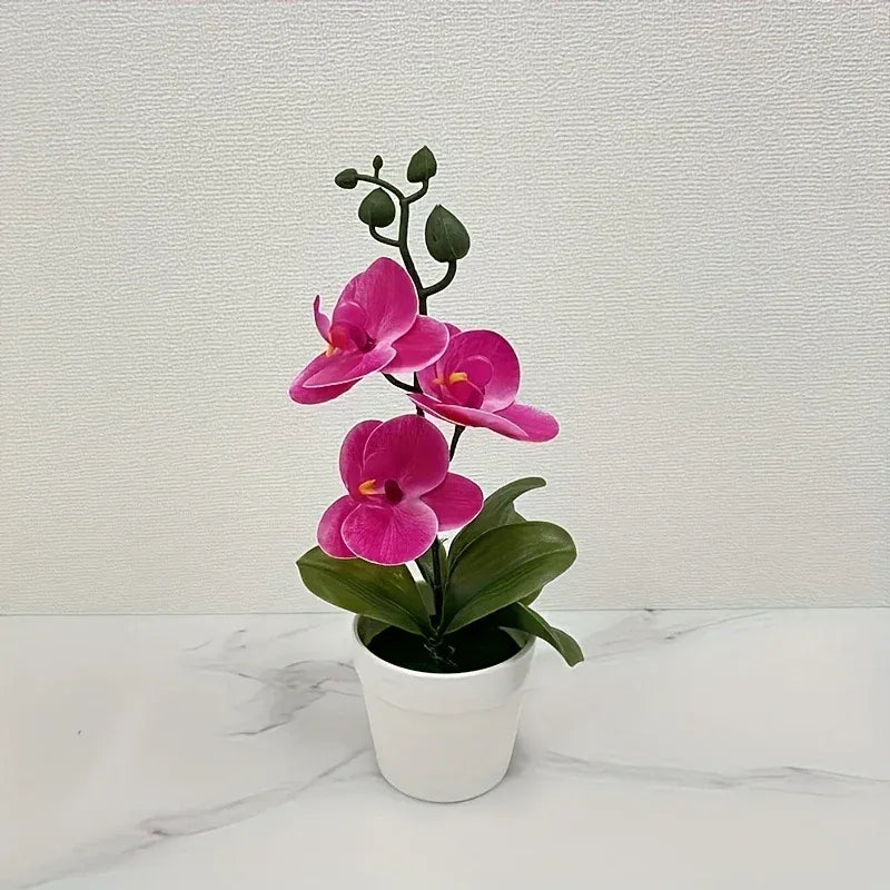 Orchidées Artificielles | Artiflora Rose/Rouge