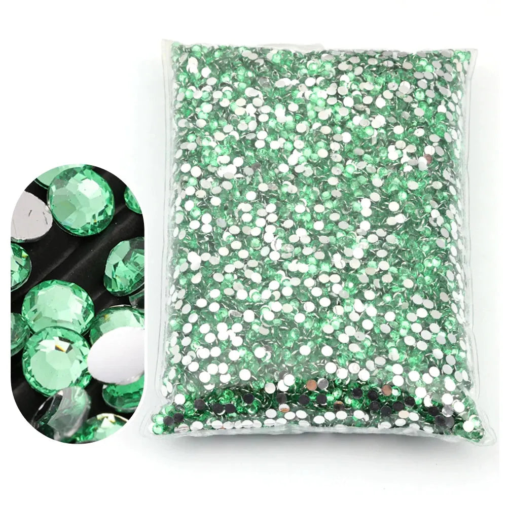 Paillage pour Plante Vert Herbe / 6mm-1000pcs