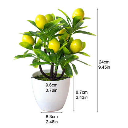 Petit Citronnier Artificiel avec Fruits | Artiflora