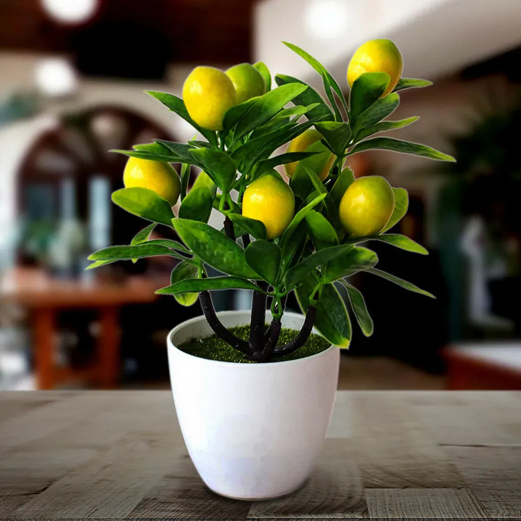 Petit Citronnier Artificiel avec Fruits | Artiflora