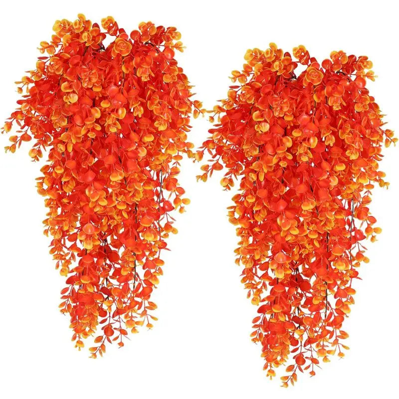 Plante Artificielle Suspendue | Artiflora Orange / 1 pièce