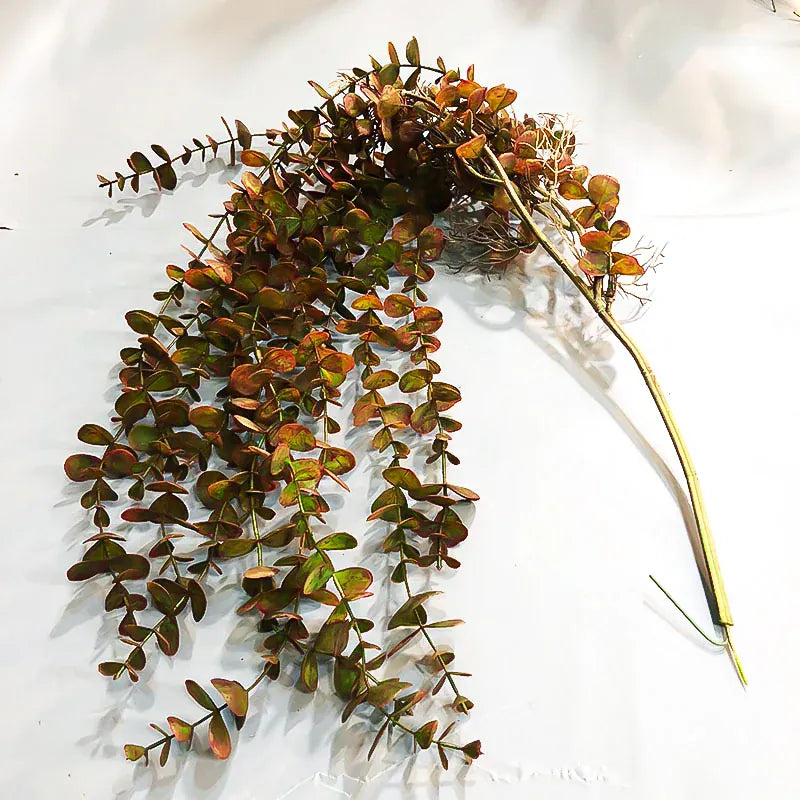 Plante d'Eucalyptus Artificiel retombante | Artiflora Marron