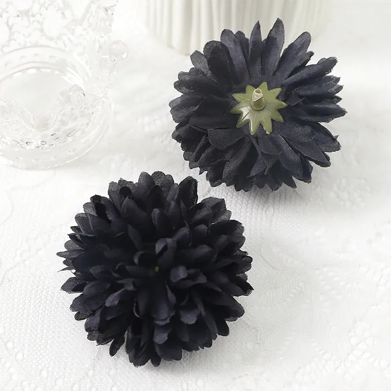 Pompoms de Fleurs | Artiflora Black / 5Pcs