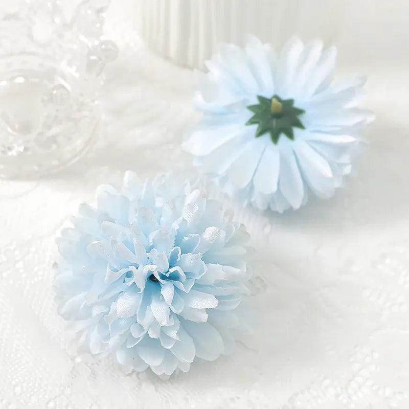 Pompoms de Fleurs | Artiflora Bleu Ciel / 5Pcs