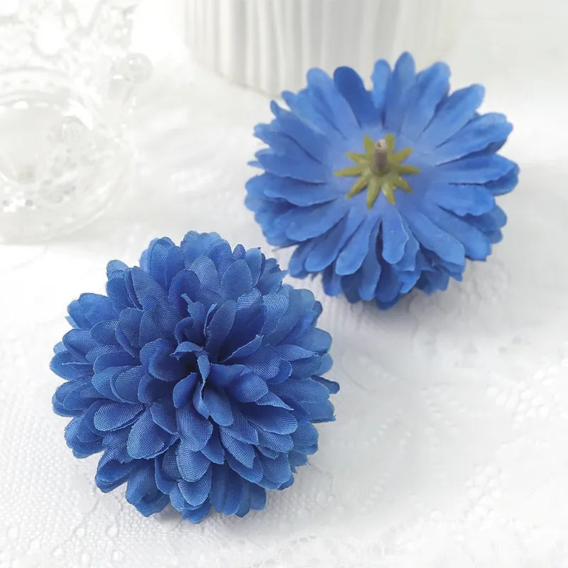 Pompoms de Fleurs | Artiflora Bleu Sombre / 5Pcs