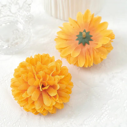 Pompoms de Fleurs | Artiflora Orange / 5Pcs
