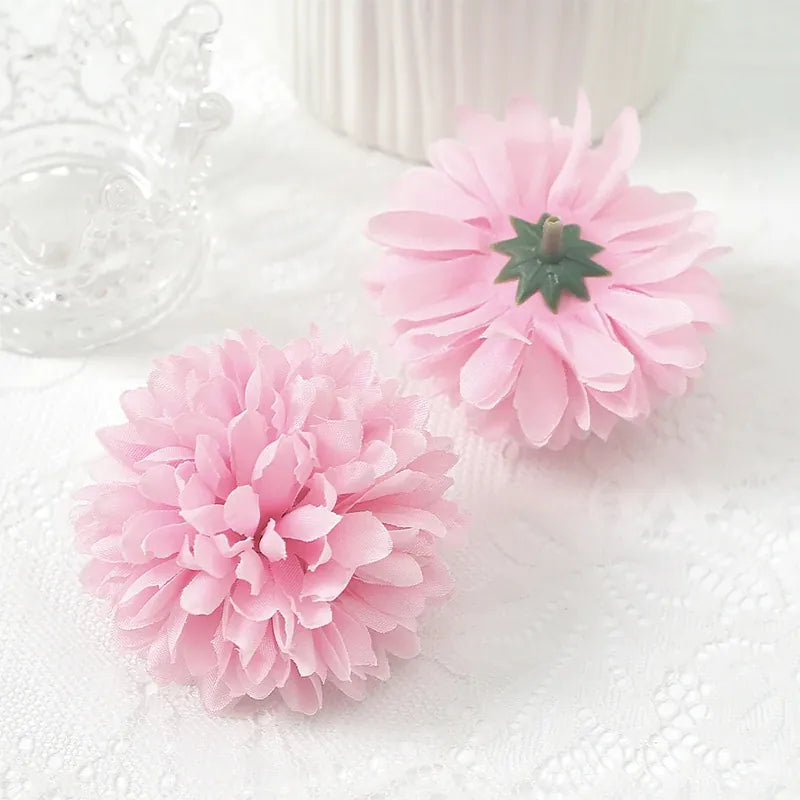 Pompoms de Fleurs | Artiflora Rose Clair / 5Pcs