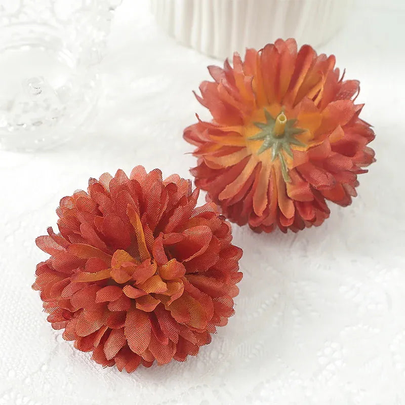 Pompoms de Fleurs | Artiflora Rouge Clair / 5Pcs