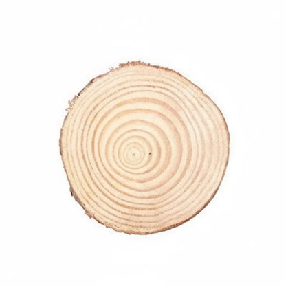 Rondins de Bois 10-12cm 2Pcs