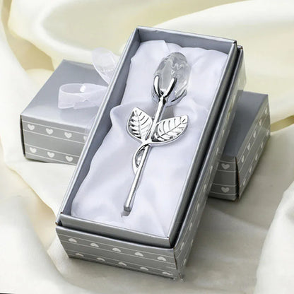 Rose Cristal Sliver Blanc