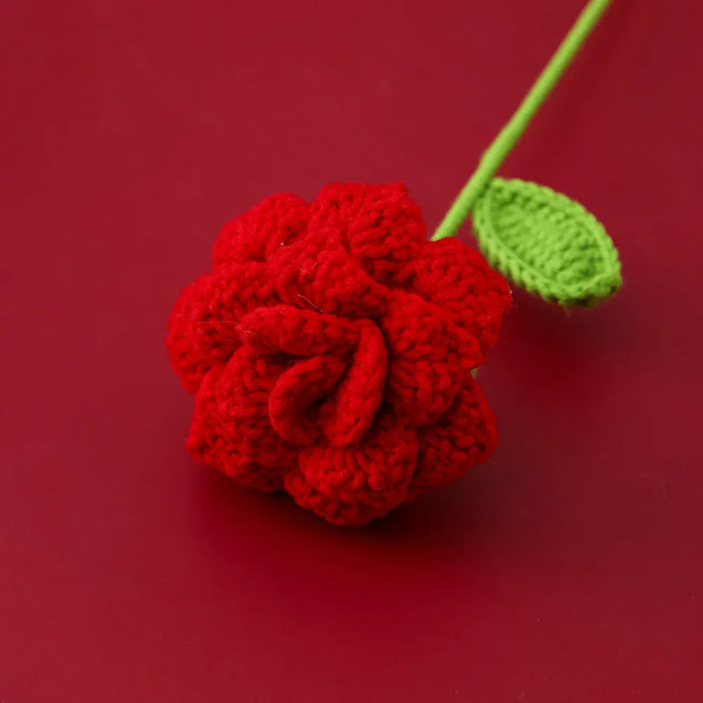 Rose Tricotée | Artiflora Rouge