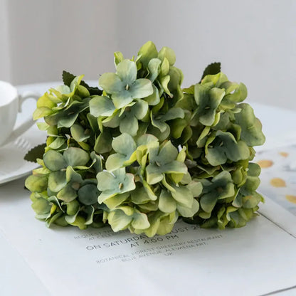 Tige d'Hortensia Artificielle | Artiflora Vert Kaki