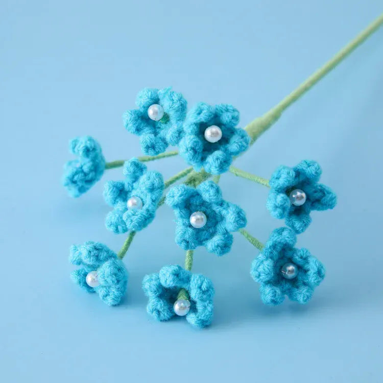TIge de Gypsophile Tricotée | Artiflora Bleu Clair