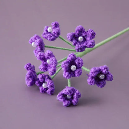 TIge de Gypsophile Tricotée | Artiflora Mauve