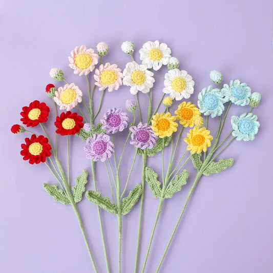 Tige de Plusieurs Fleurs Tricotées | Artiflora