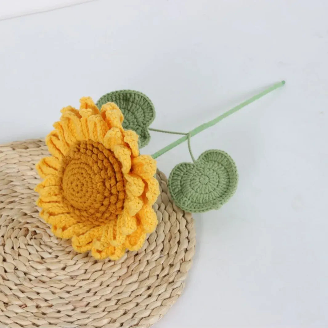 Tournesol Tricotée | Artiflora Jaune L