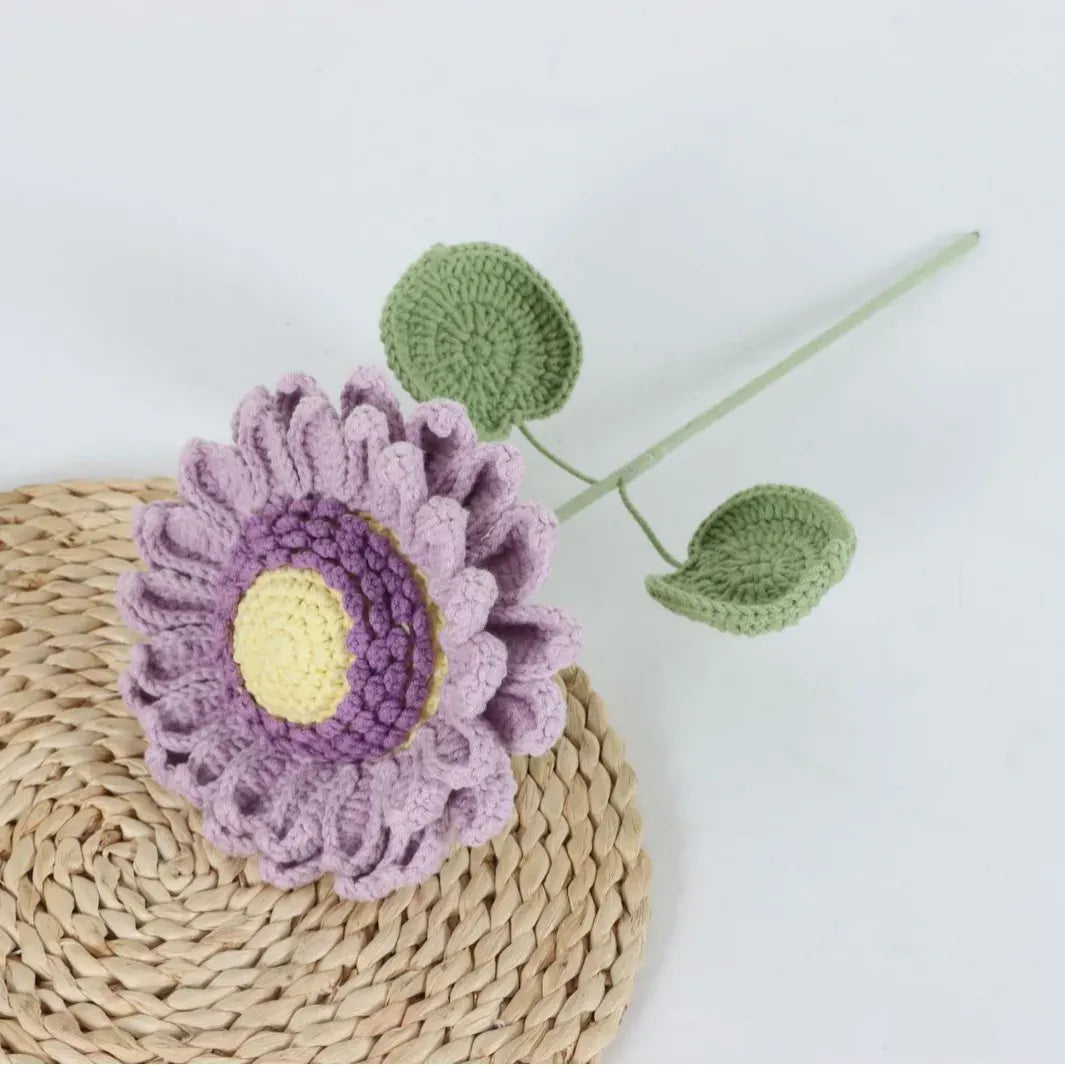 Tournesol Tricotée | Artiflora Mauve L
