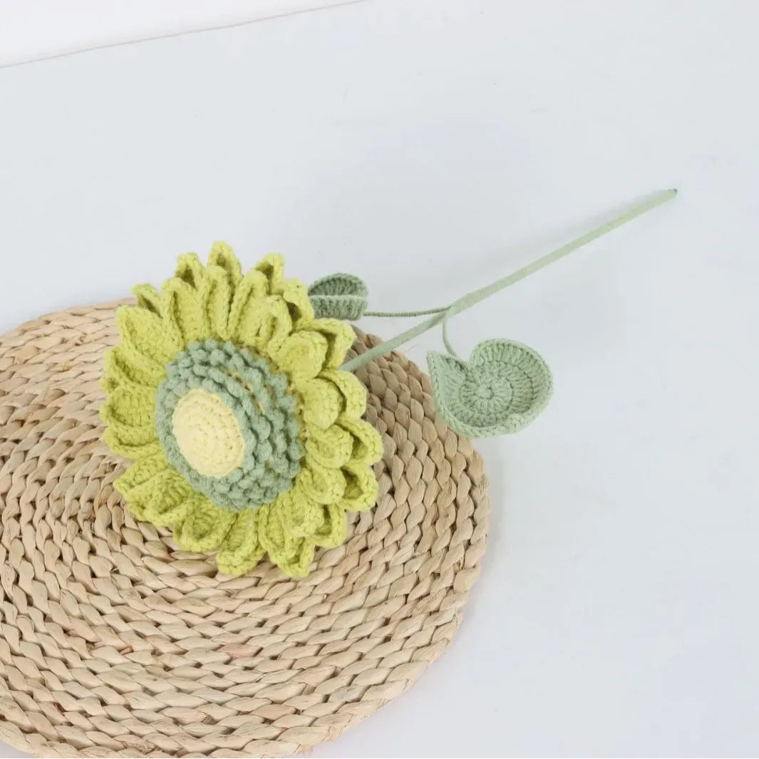 Tournesol Tricotée | Artiflora Vert L