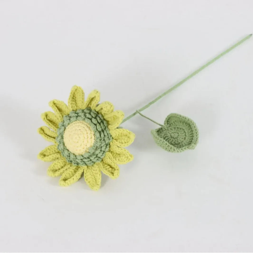 Tournesol Tricotée | Artiflora Vert S