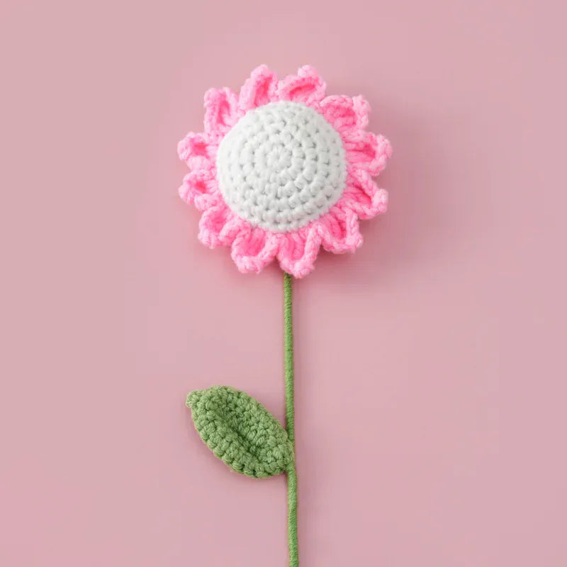 Tournesol Tricotée Bicolore | Artiflora