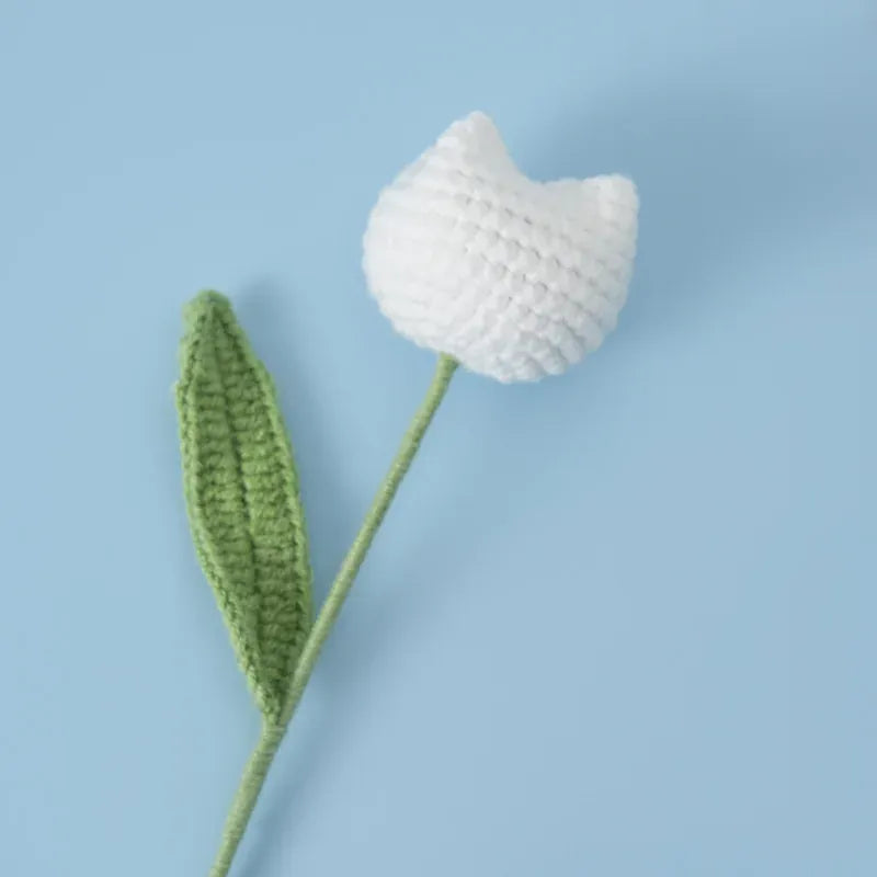 Tulipe Tricotée | Artiflora Blanc