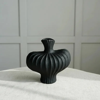 Vase Coeur Noir