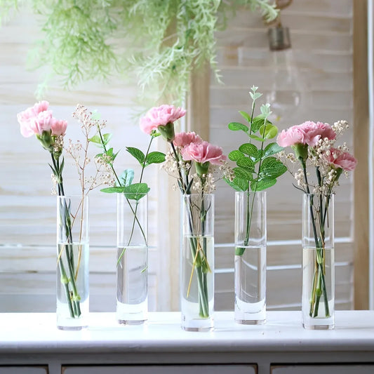 Vases en Verre - 12 Pieces 12pcs